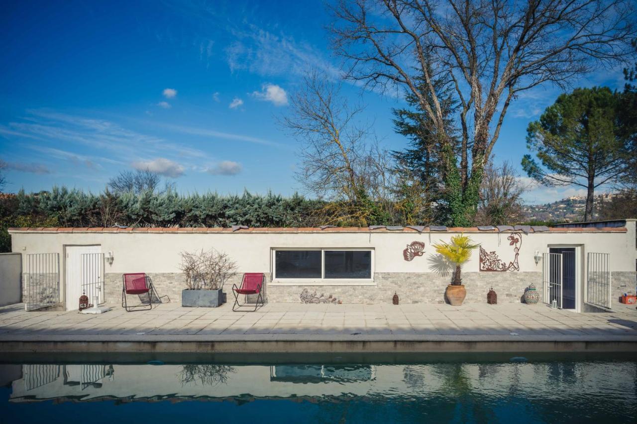 Bastide Du Bau Reddoun, Chambres D'Hotes, Maison D'Artiste En Provence Callian  Exteriör bild